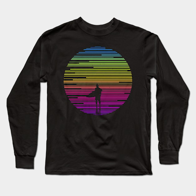 The Surfer Long Sleeve T-Shirt by clingcling